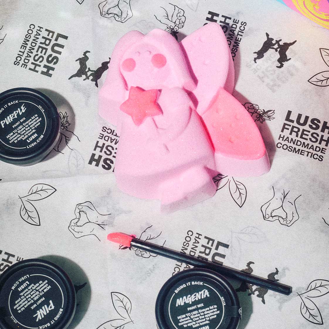 Snow Fairy Paint Your Own Bath Bomb
