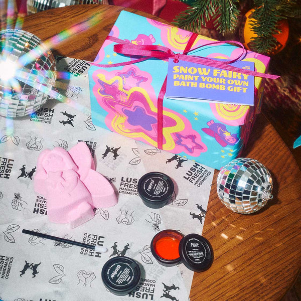 Snow Fairy Paint Your Own Bath Bomb